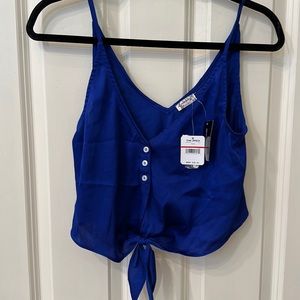 NWT Free People cobalt blue top size XS